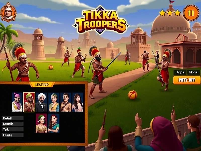 Tikka Troopers community event showing players gathering for a tournament